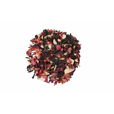 Zwarte thee amandel kers