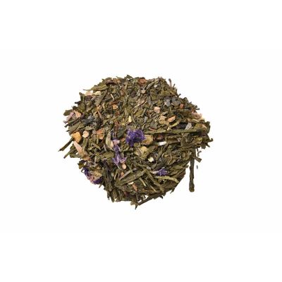 Groene kerstthee sinaasappel kaneel