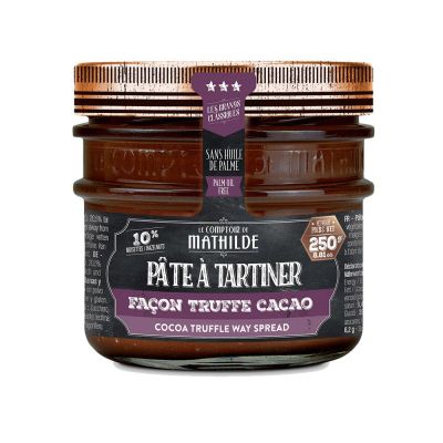 Hazelnoten en cacao boterhampasta