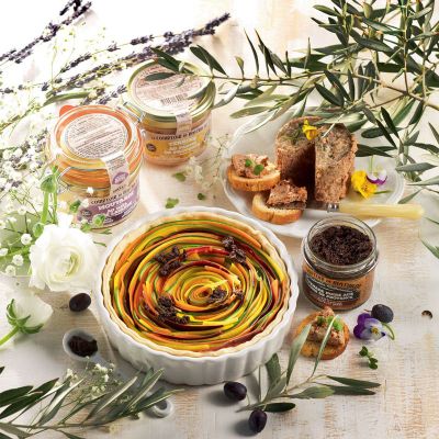 Terrine au jus de truffe noire 