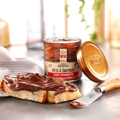Hazelnoten pistache melk chocopasta