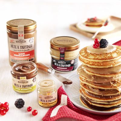 Hazelnoten pistache melk chocopasta