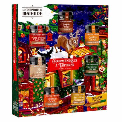 Coffret semainier de noël - gourmandises à tartiner