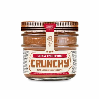 Chocopasta hazelnoot kokos en feuilletine