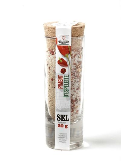 Zout met espelettepeper