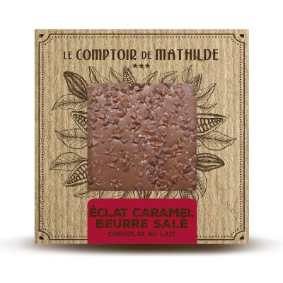 Éclat caramel au beurre salé - tablette chocolat au lait