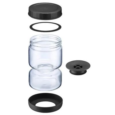 Bewaarpot met uitleksysteem