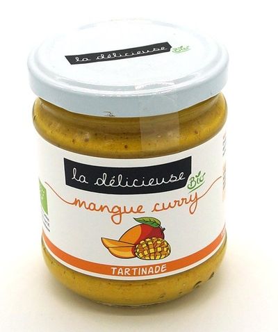 Tartinade de mangue au curry