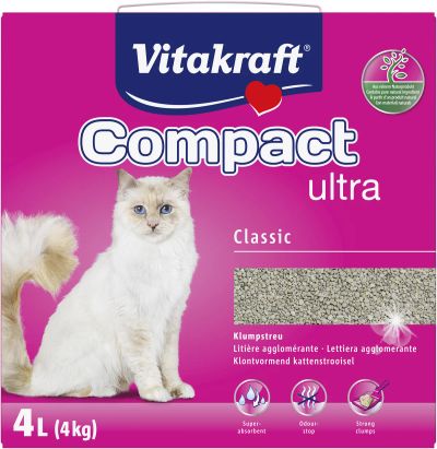 Kattenbakvulling compact ultra 4kg 