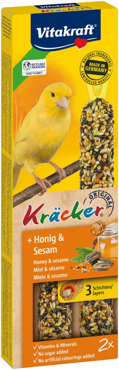 Kräcker® miel-sesame| 2 pièces |canaris