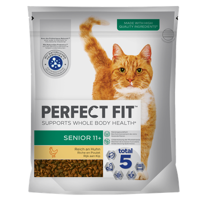 Perfect fit cat dry senior 11+ poulet 750g
