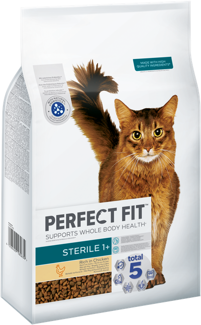 Perfect fit cat dry sterile poluet 750g