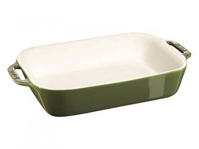 Ceramic by Staub Gratineerschaal 27 x 20 cm - basilicum