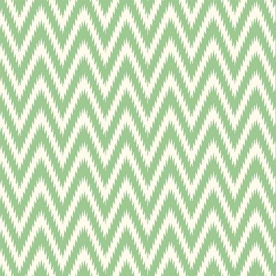 Serviette ikat green