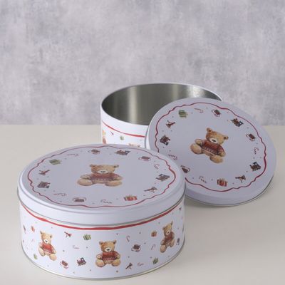 Set van 2 opbergblikken