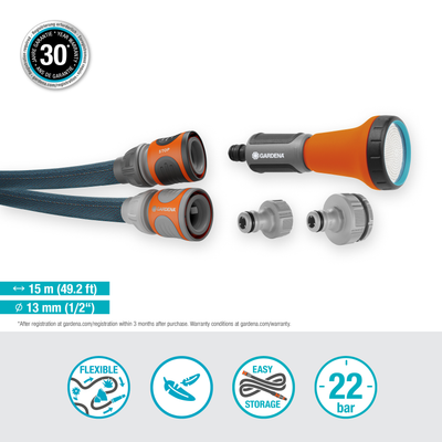 Textielslang Liano Xtreme 15m Set