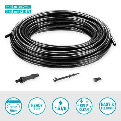 Kit pour rangées de plantes de 15m