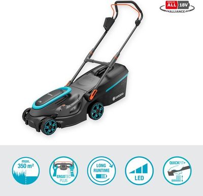 Gardena powermax 37 grasmaaier accu
