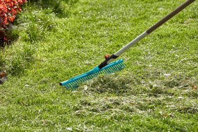 Râteau à gazon combisystem