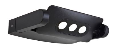 Mini ledspot wandlamp donkergrijs led 8.5w