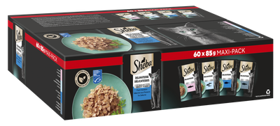 Sheba pouch poisson gelée 60x85g