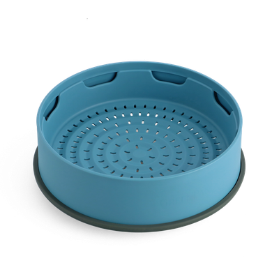 Green pan steamy blue 24cm