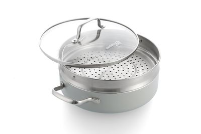 Stoofpan met stoominzet 26 cm