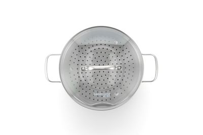 Stoofpan met stoominzet 26 cm