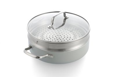 Stoofpan met stoominzet 26 cm