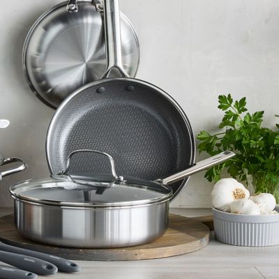 Apex stoofpan met glazen deksel 24 cm