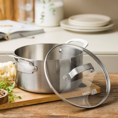 Kookpot met deksel 20 cm