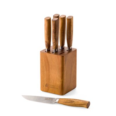 Peter goossens maestro steakmessenblok met 6 steakmessen​