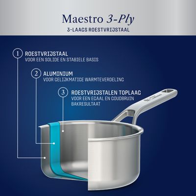 Peter goossens maestro 3-ply steelpan 16cm