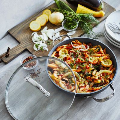 Universeel glazen deksel 32 cm