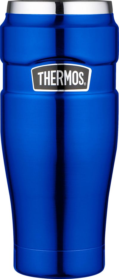 King tumbler mug metalic bleu 470ml