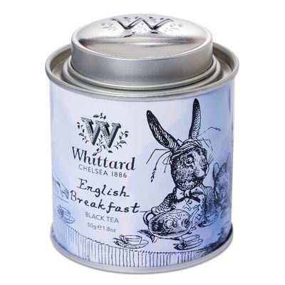 Alice in wonderland tea party english breakfast mini caddy 50g