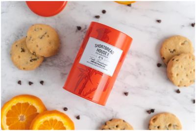 Shortbread au chocolat orange