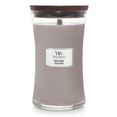 Woodwick Geurkaars wood smoke Large