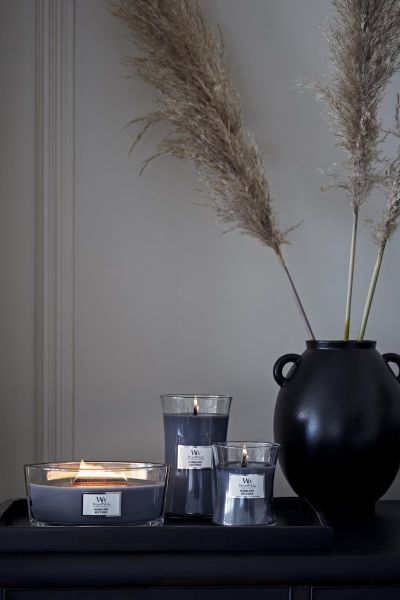 Woodwick Geurkaars evening onyx Large