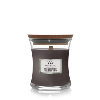 Woodwick Geurkaars sand & driftwood mini