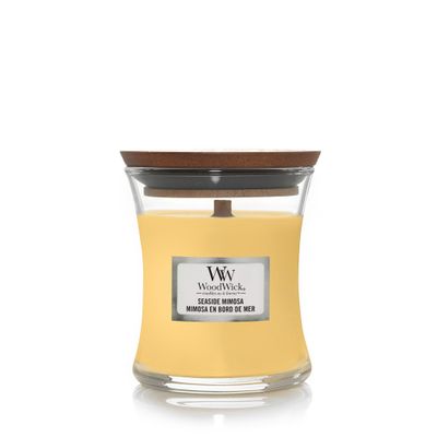 Woodwick mini Bougie Mimosa en bord de Mer