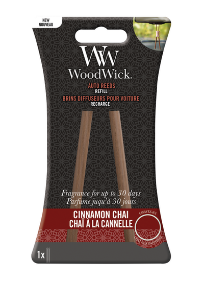 Woodwick auto reed Recharge Canelle Chai