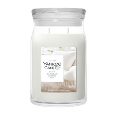 Bougie parfumée soft blanket l jar