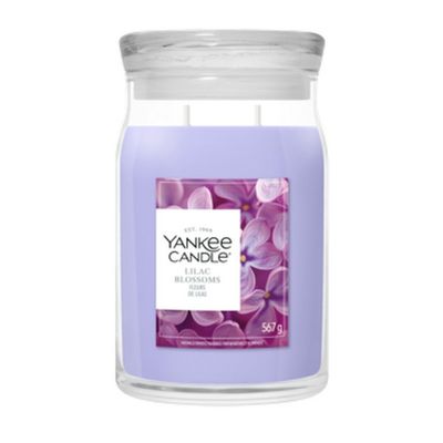 Geurkaars lilac blossoms l jar