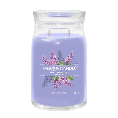 Geurkaars lilac blossoms l jar