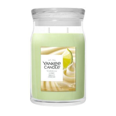 Geurkaars vanilla lime l jar