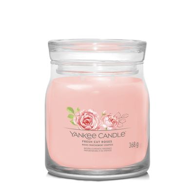 Bougie parfumée fresh cut roses m jar