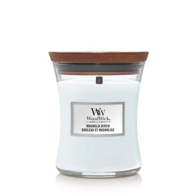 Woodwick Geurkaars Magnolia Birch Medium