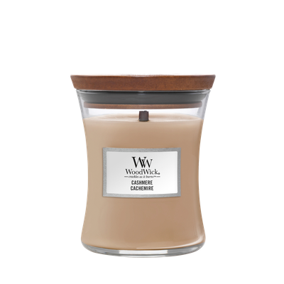 Bougie Woodwick Cachemire moyenne
