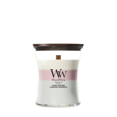 Woodwick geurkaars trilogy floral blossoms medium
